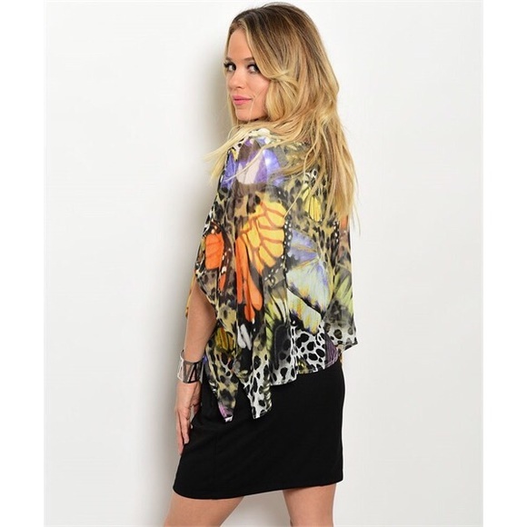 🆕Black-multi colored dress - Picture 1 of 4